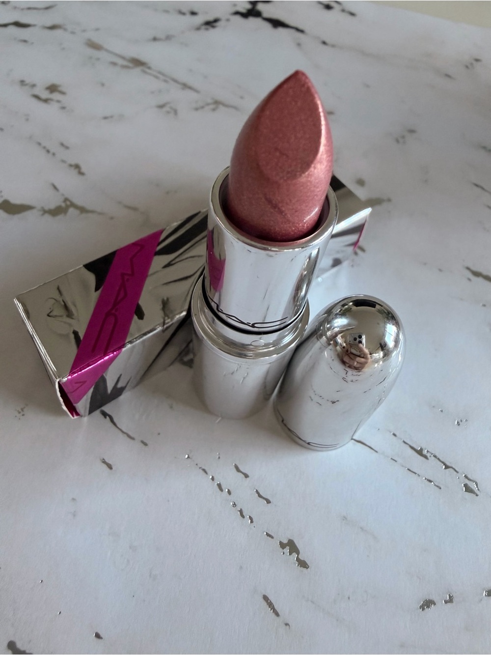 NIB MAC Cosmetics A Wink of Pink  Limited Edition Lipstick **Rare!!!